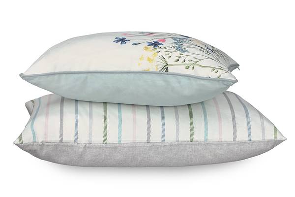 Housse de coussin Hopeful Coton - Multicolore - 45 x 45 cm