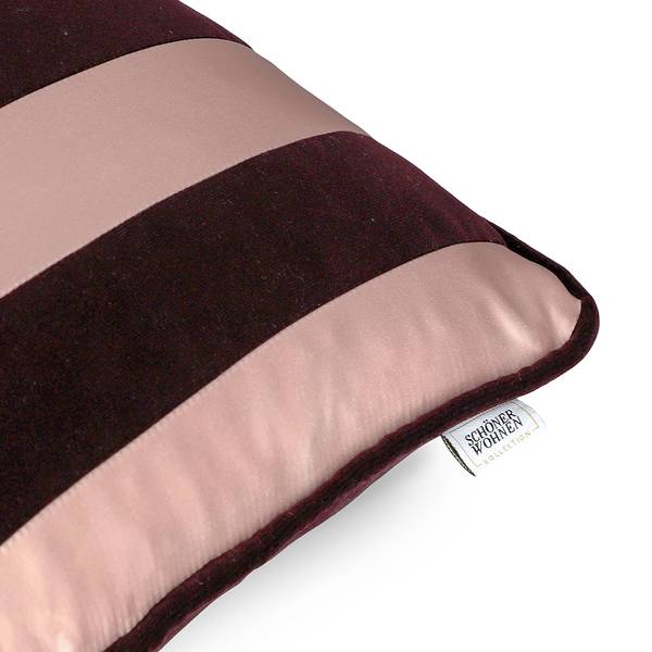 Federa per cuscino Avenue Cotone - 43 x 43 cm - Rosso vino