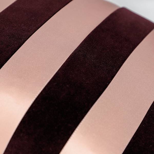 Federa per cuscino Avenue Cotone - 43 x 43 cm - Rosso vino