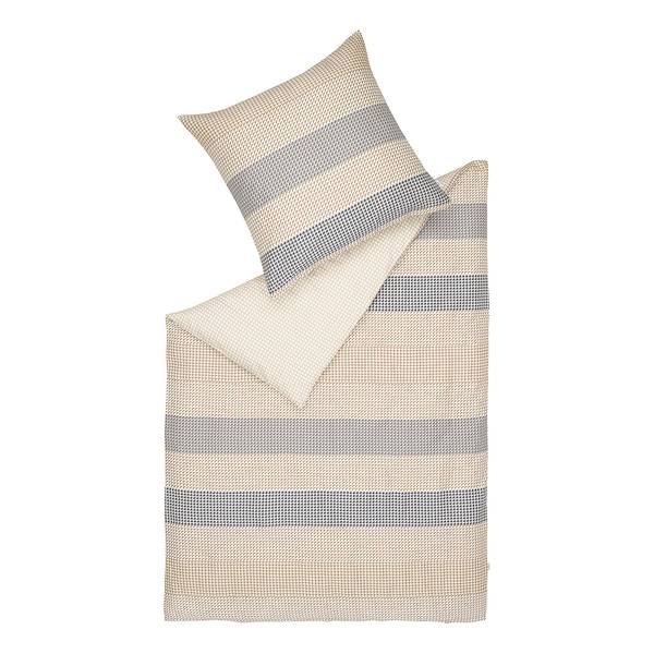 Copripiumino di raso Benno Raso - 135 x 200 / 80 x 80 cm - Beige