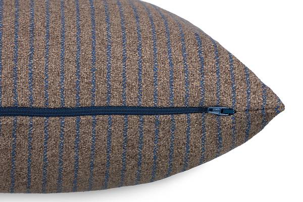 Rideau à passants T-Rainforest Polyester - 38 x 38 cm - Marron chocolat