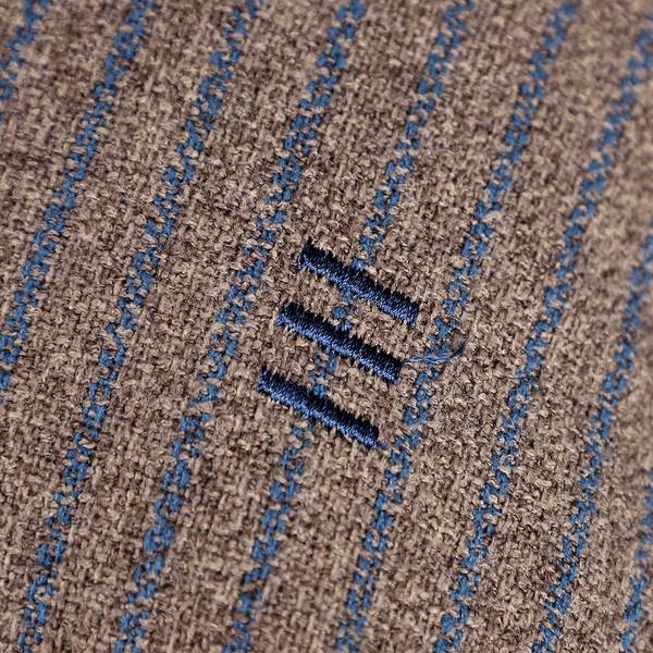 Rideau à passants T-Rainforest Polyester - 38 x 38 cm - Marron chocolat