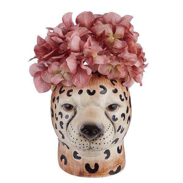 Vaso LEO Grès - Marrone