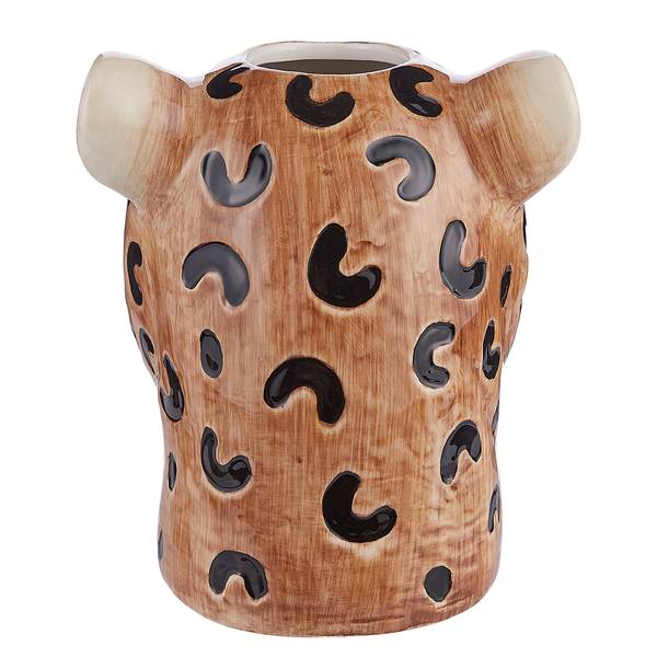 Vaso LEO Grès - Marrone
