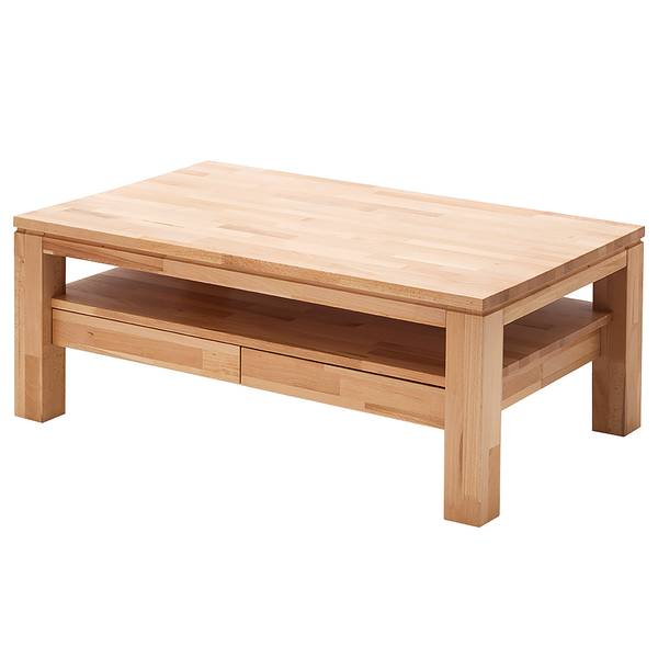 Massiver Couchtisch Orrus Kernbuche