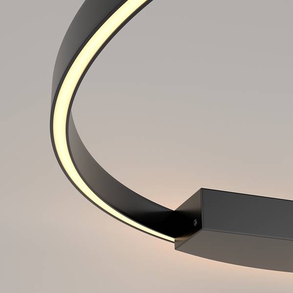 Lampada da parete LED Rim D Alluminio - 1 punto luce