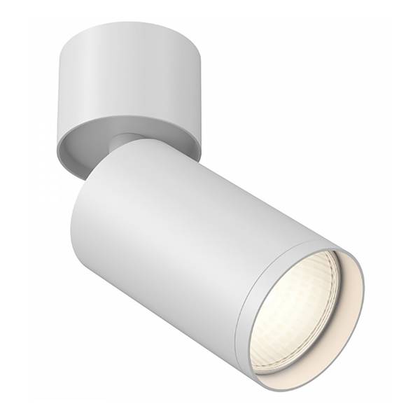 Plafonnier Focus S - Type D Aluminium - 1 ampoule