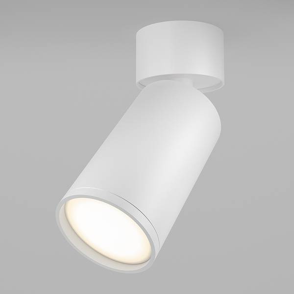 Plafonnier Focus S - Type D Aluminium - 1 ampoule