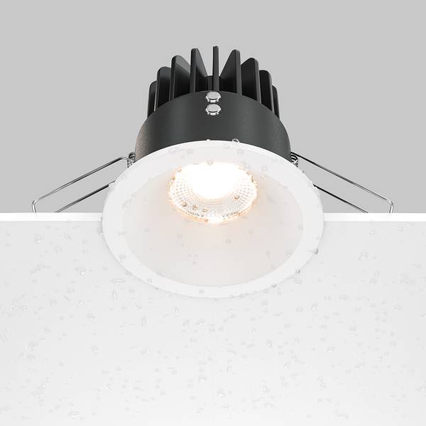 Lampda a incasso LED Zoom B Alluminio - 1 punto luce