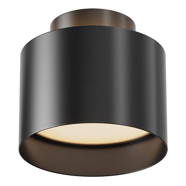 Lampada da soffitto LED Planet C Alluminio - 1 punto luce