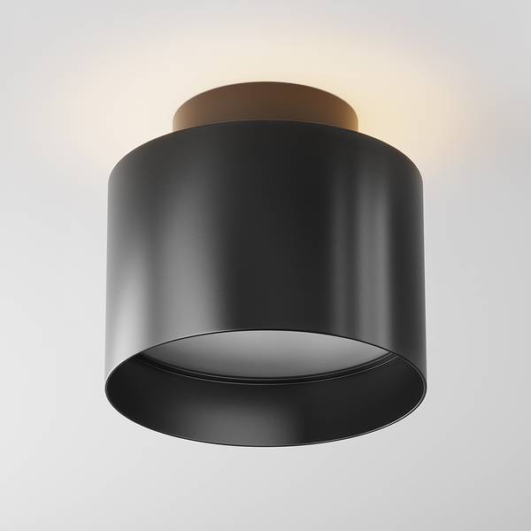 Lampada da soffitto LED Planet C Alluminio - 1 punto luce