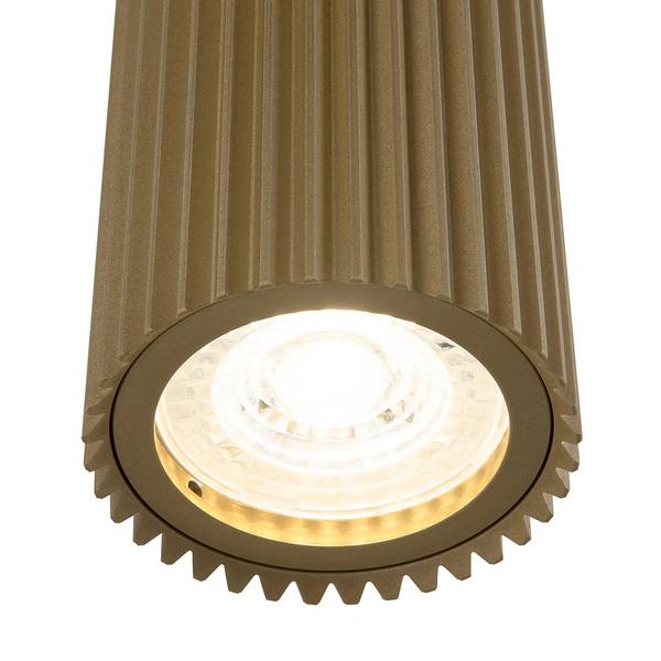 Lampada da parete Dynamics Materiale plastico / Alluminio - 2 punto luce - Dorato