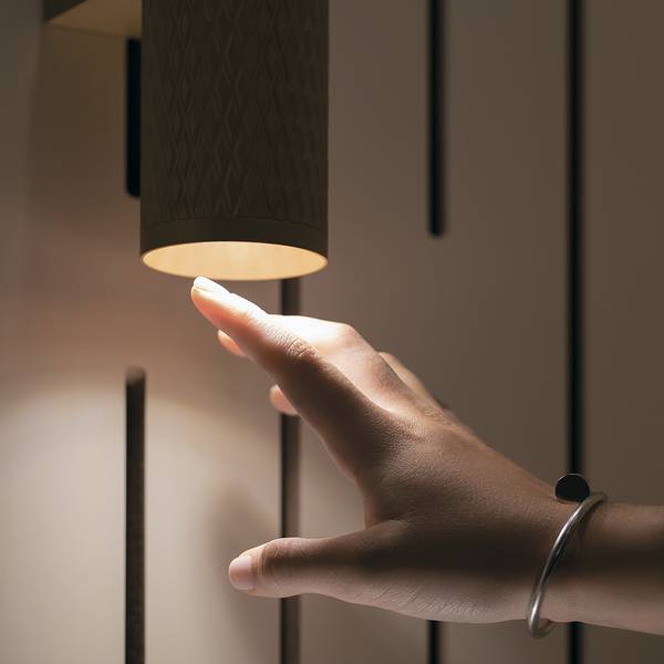 Wandlamp Focusdesign aluminium - 2-lichts - zwart