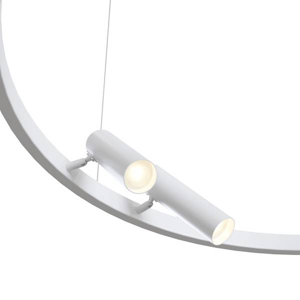 Lampada a sospensione LED Satellite Mischmetal - 6 punti luce