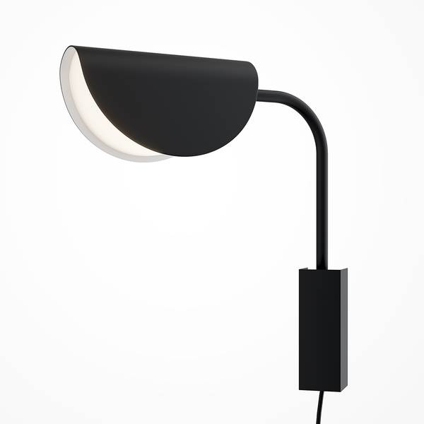 Lampada da parete Mollis B Vetro acrilico / Mischmetal - 1 punto luce