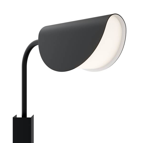 Lampada da parete Mollis B Vetro acrilico / Mischmetal - 1 punto luce