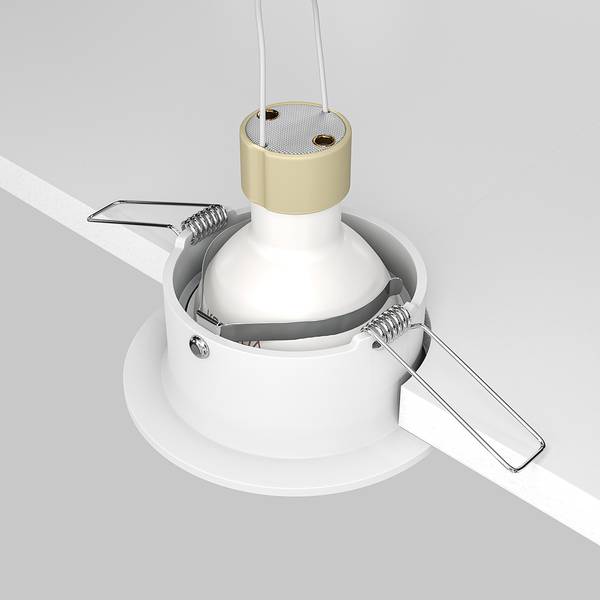Spot encastrable Slim Aluminium - 1 ampoule