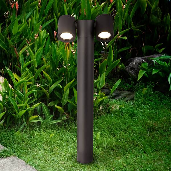 Padverlichting Wall Street aluminium - 2-lichts