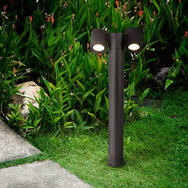 Padverlichting Wall Street aluminium - 2-lichts