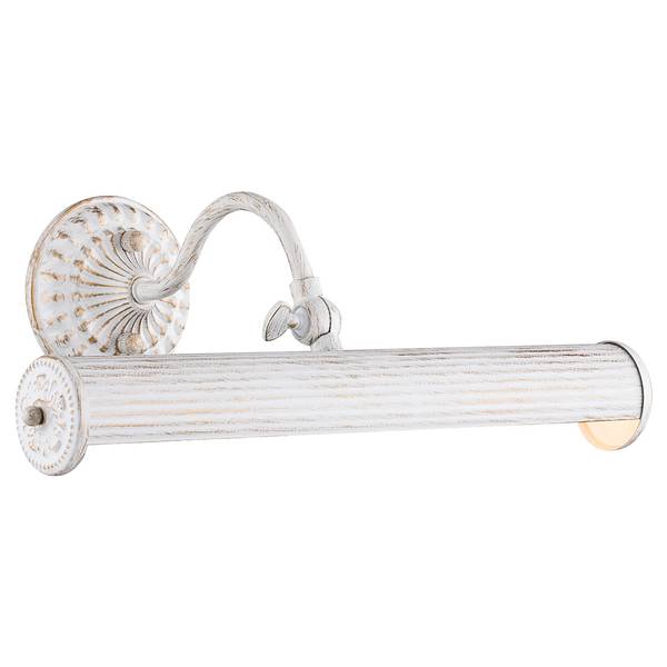 Wandleuchte Renoir Mischmetall - 2-flammig - Weiß