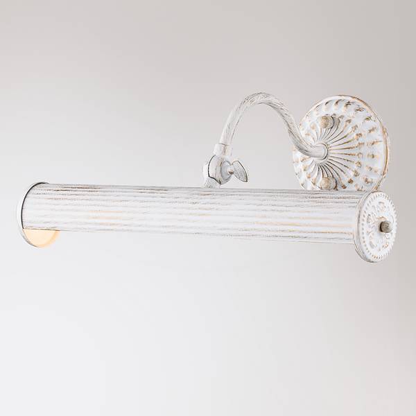 Wandleuchte Renoir Mischmetall - 2-flammig - Weiß