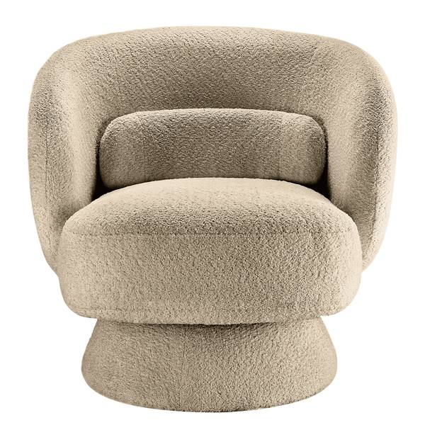 Drehbarer Loungesessel LANARE Taupe