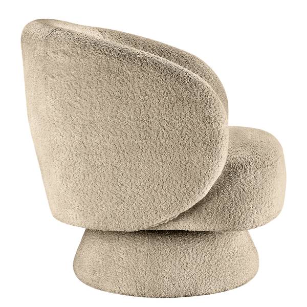 Drehbarer Loungesessel LANARE Taupe