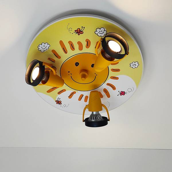Lampe enfant Sunny Polycarbonate - 3 ampoules