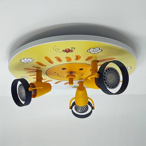 Lampe enfant Sunny Polycarbonate - 3 ampoules