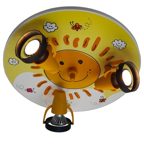 Lampe enfant Sunny Polycarbonate - 3 ampoules