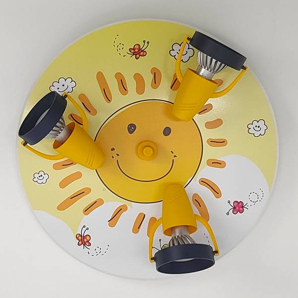 Lampe enfant Sunny Polycarbonate - 3 ampoules