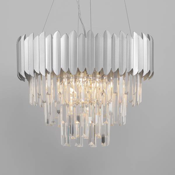 Pendelleuchte Magnolia Typ B Aluminium - Durchmesser: 50 cm - Flammenanzahl: 6