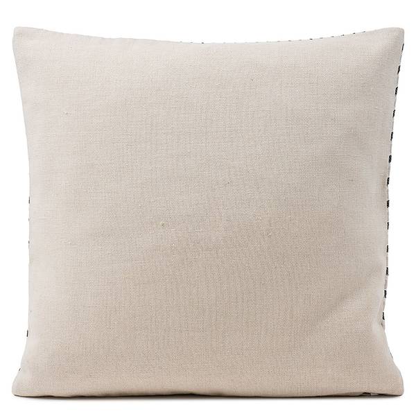 Kissenhülle Quantico Baumwolle / Polyester - Anthrazit - 40 x 40 cm