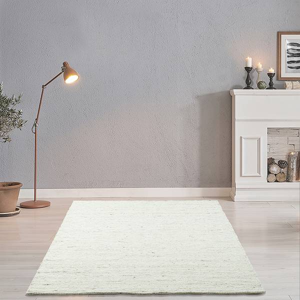 Wollteppich Alm-Glück Schurwolle - Creme - 250 x 350 cm