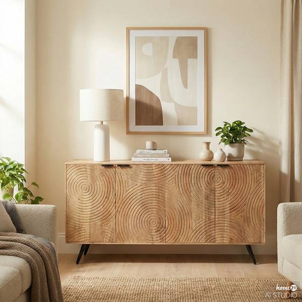 Massives Sideboard Junqiu Akazie