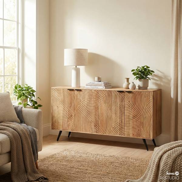 Massives Sideboard Junqiu Akazie