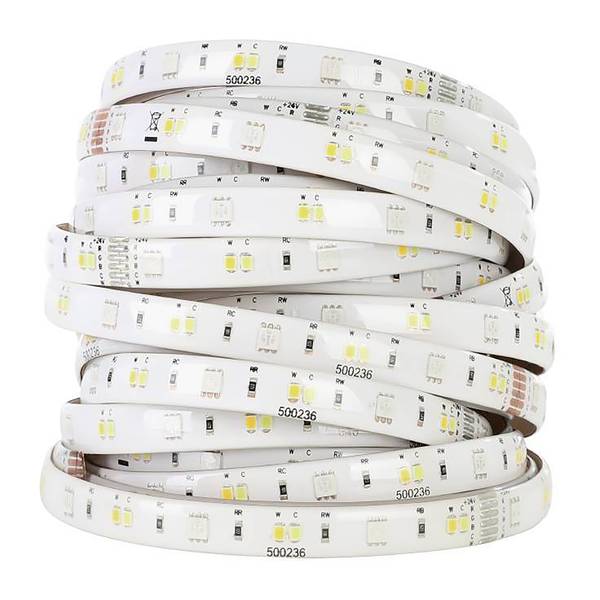 LED-plafondlamp Stripe-Z polycarbonaat - 8-lichts