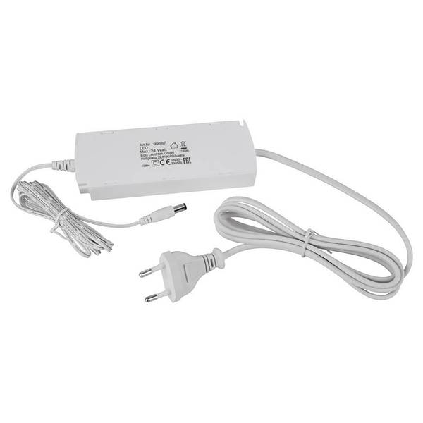 LED-plafondlamp Stripe-Z polycarbonaat - 8-lichts