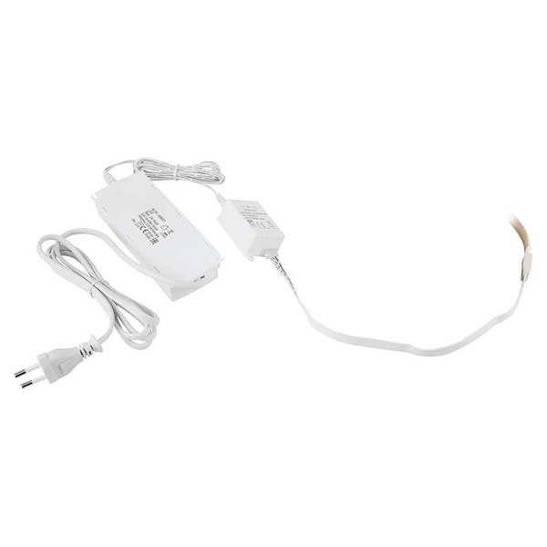 LED-plafondlamp Stripe-Z polycarbonaat - 8-lichts