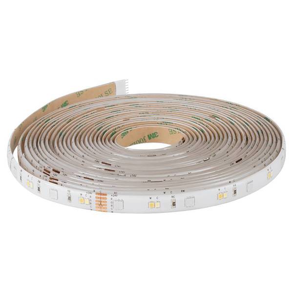 LED-plafondlamp Stripe-Z polycarbonaat - 8-lichts