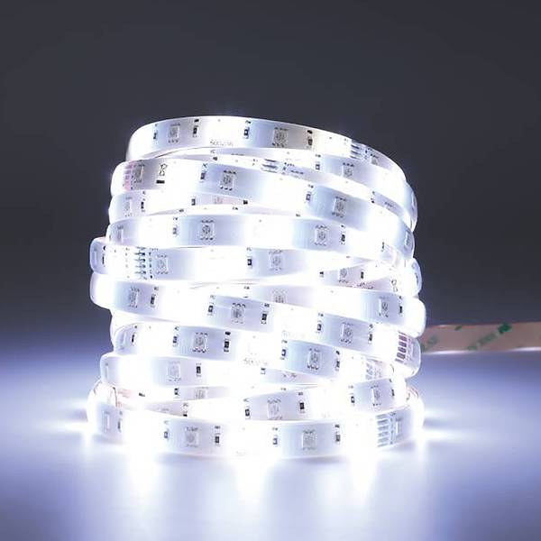 LED-plafondlamp Stripe-Z polycarbonaat - 8-lichts