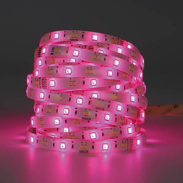 LED-plafondlamp Stripe-Z polycarbonaat - 8-lichts