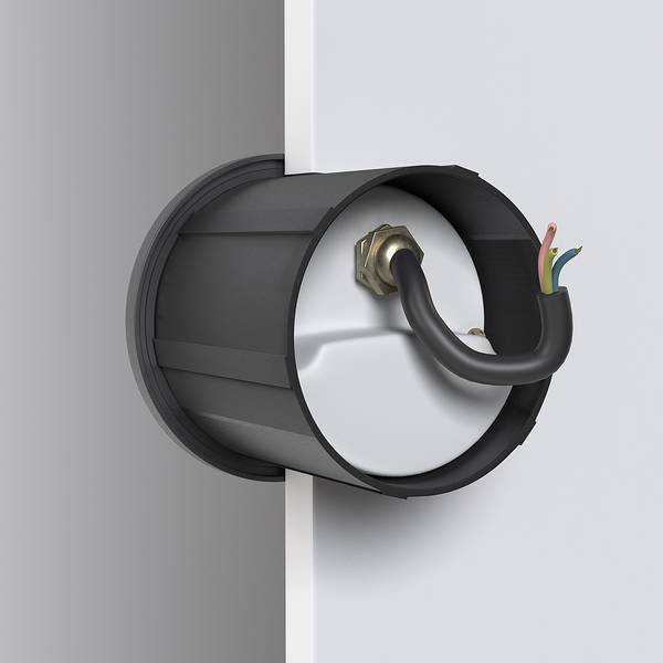 Spot encastrable LED Lock Aluminium - 1 ampoule