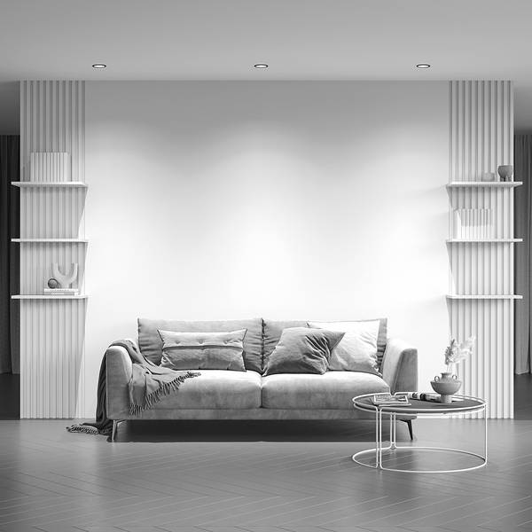 LED-Einbauleuchte Yin Aluminium - 1-flammig - Schwarz