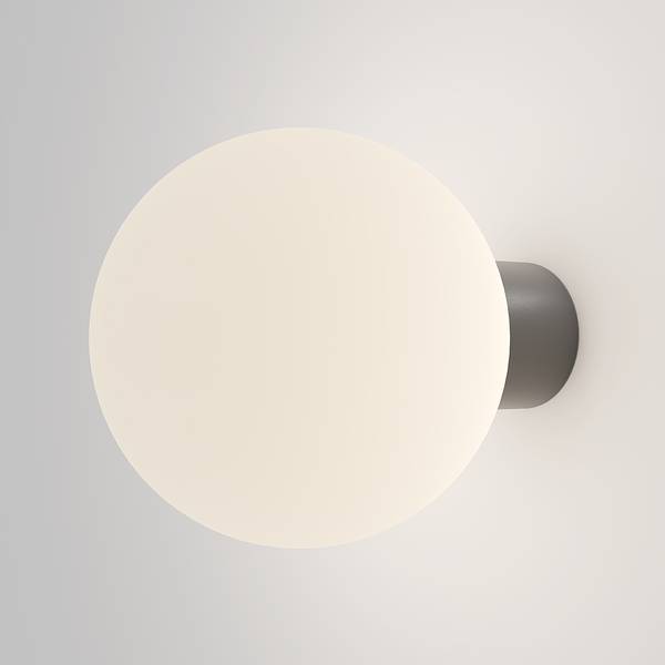 Lampada da parete Bold B Materiale plastico / Alluminio - 1 punto luce - Grigio