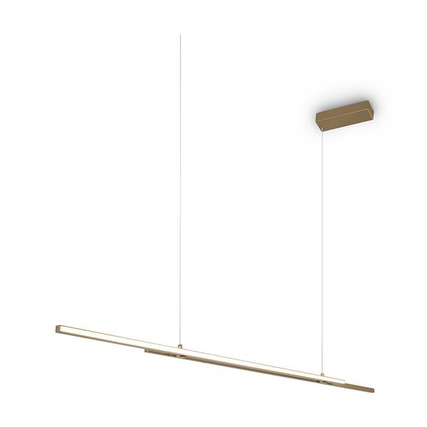 Lampada a sospensione LED Halo D Materiale plastico / Alluminio - 2 punti luce