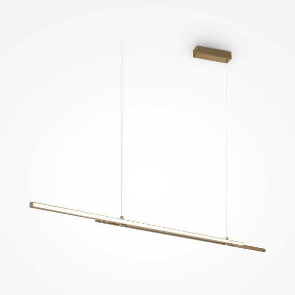 Lampada a sospensione LED Halo D Materiale plastico / Alluminio - 2 punti luce