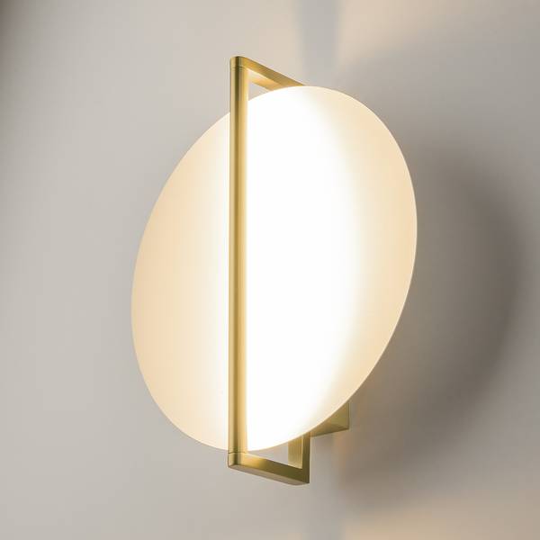 Applique murale LED Mira Aluminium - 1 ampoule - Doré
