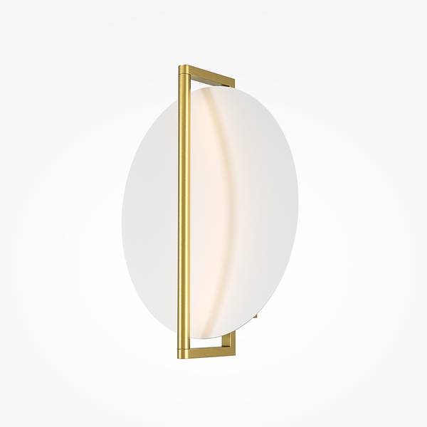Applique murale LED Mira Aluminium - 1 ampoule - Doré
