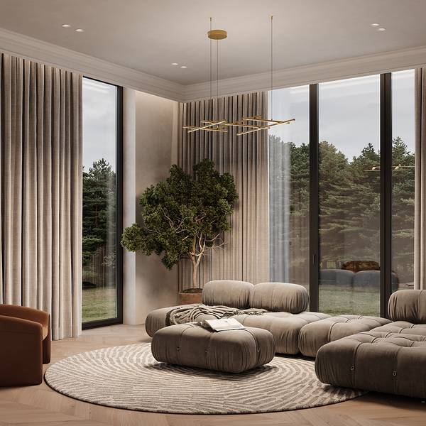 LED-Pendelleuchte Radiance Aluminium - 1-flammig